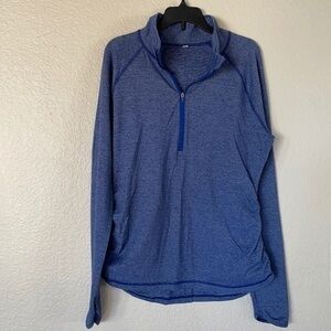 Lucy half zip running top